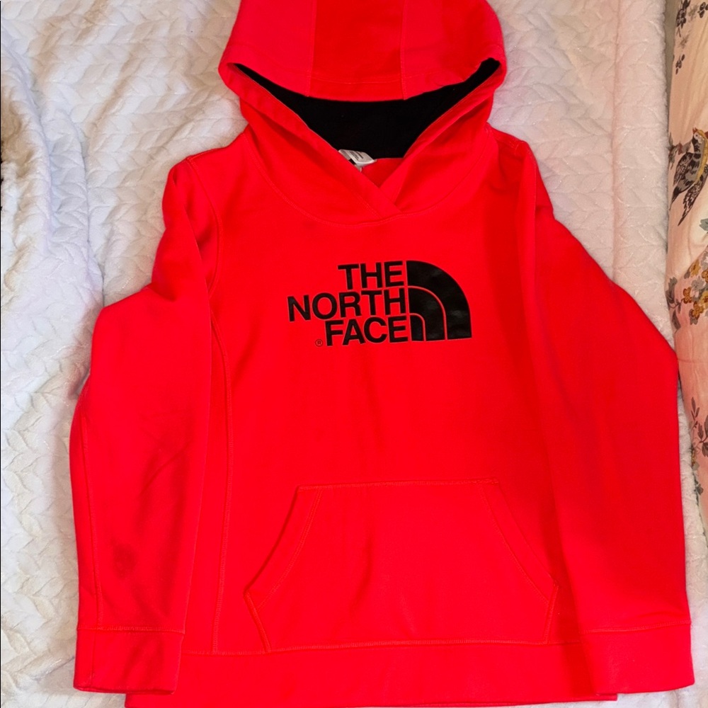 The North Face Kids Bright Red Hoodie